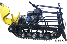 Мотобуксировщик РЫБАК PKD 15 л.с. (длинная база 1430мм)